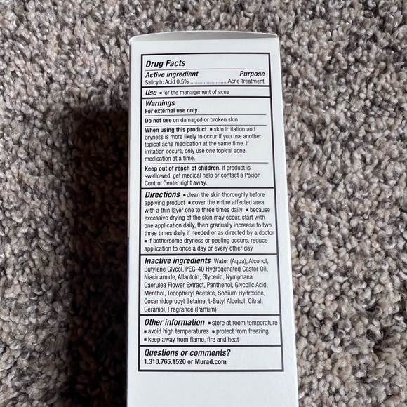 NEW Murad Clarifying Body Spray with Salicylic Acid - Picture 3 of 8